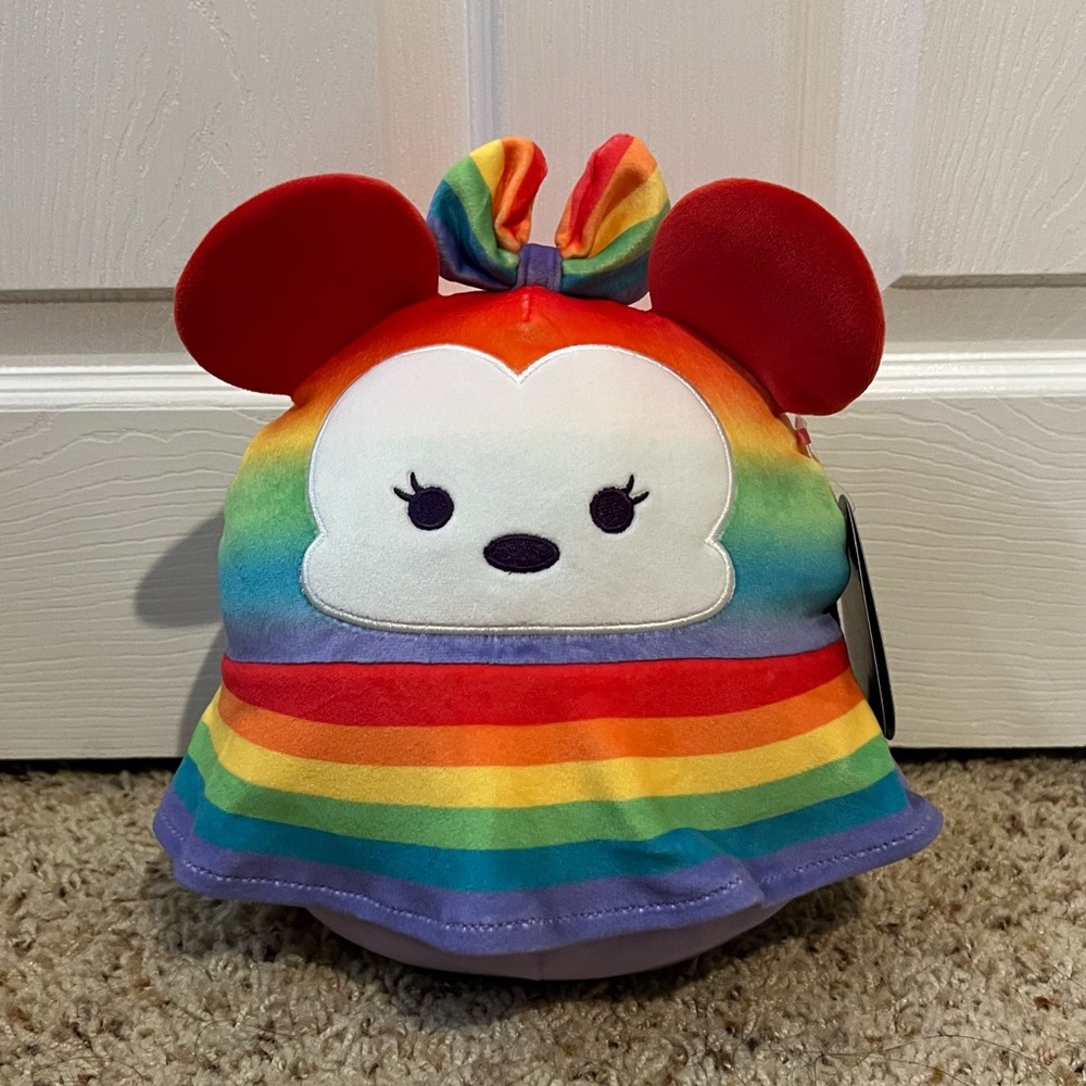 πβ Squishmallow - Disney x Pride Collection - 8β Minnie - Picture 1 of 5